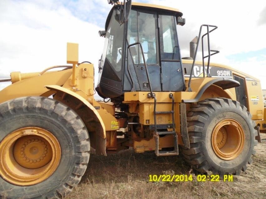 used cat 950h loader